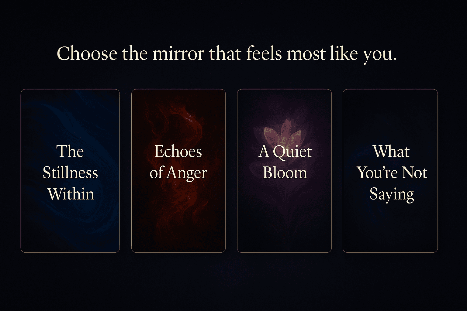 Choose the Mirror
